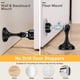 thumbnail image 3 of Magnetic Door Stoppers Stainless Steel Door Stops for Wall & Floor No Drilling Door Holder Wall Protector with Adhesive Piece, 3 of 5