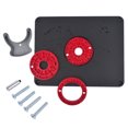 thumbnail image 4 of Koomaha Precision Router Table Insert Plate w/ Level-Loc Rings PRS4038 -non predrilled, 4 of 7