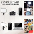 thumbnail image 4 of (B)Suitable for iPhone 15 Selfie Lamp with Clip, for Mobile Phone, Tablet, iPad, Laptop, 4 of 5