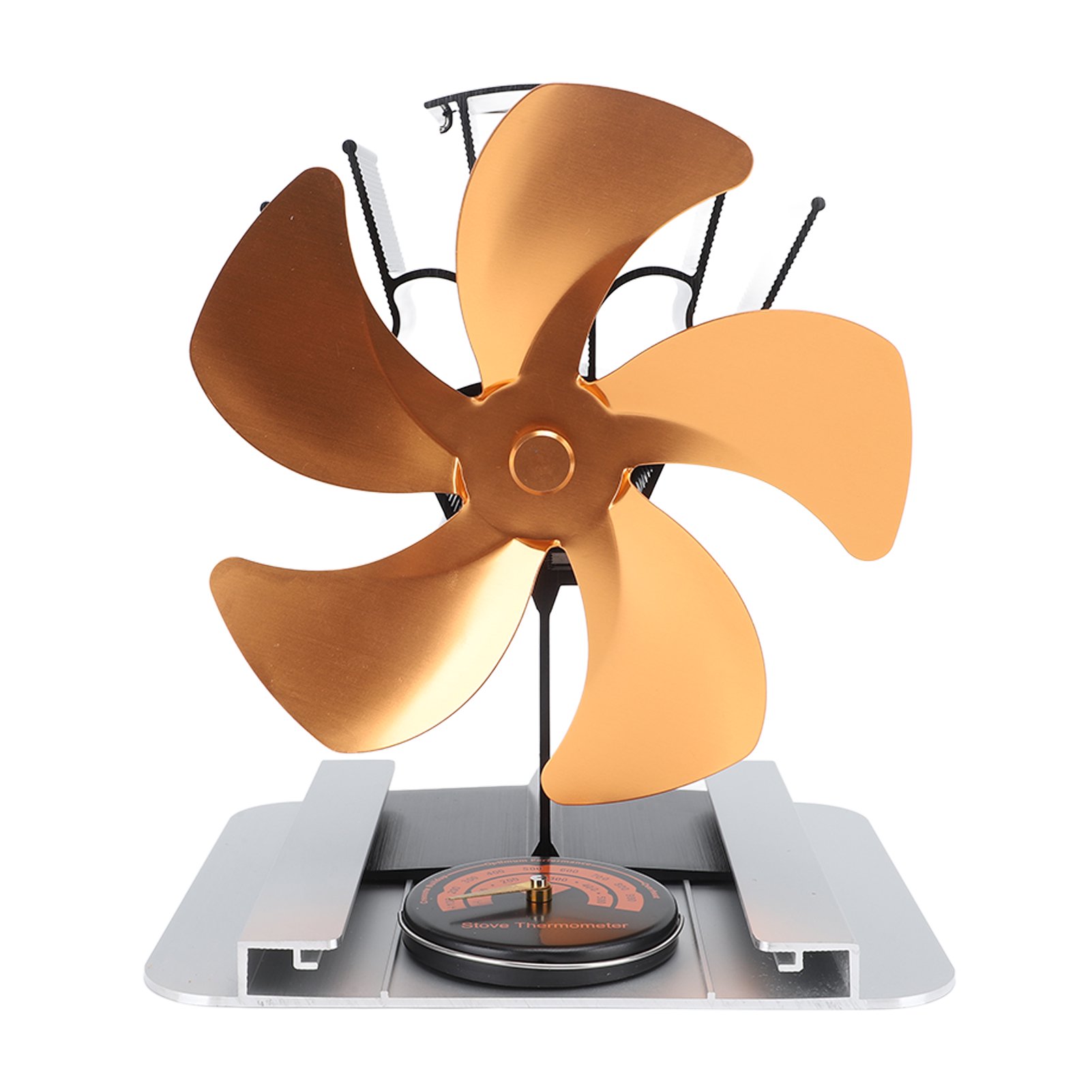 Wood Stove Fan, Eco Friendly Powerful Hot Airflow Circulation Silent  Operation Heat Powered Stove Fan Aluminum Alloy For Kerosene Stove |  Walmart Canada