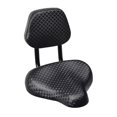 thumbnail image 3 of Selle de Vélo en Faux Cuir Confort Large avec Support Dossier, 3 of 5