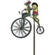 thumbnail image 2 of Viento De Metal Para Bicicleta, Hecho A Mano, Rana, Gato, Conejito, Mantis, Escultura Para Decoración De Jardín Y Césped sonducket HA045085-01, 2 of 6