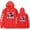 Red, variant on Jey Uso Hoodies Men Women Casual Loose Pullover Street All-match Sweatshirts