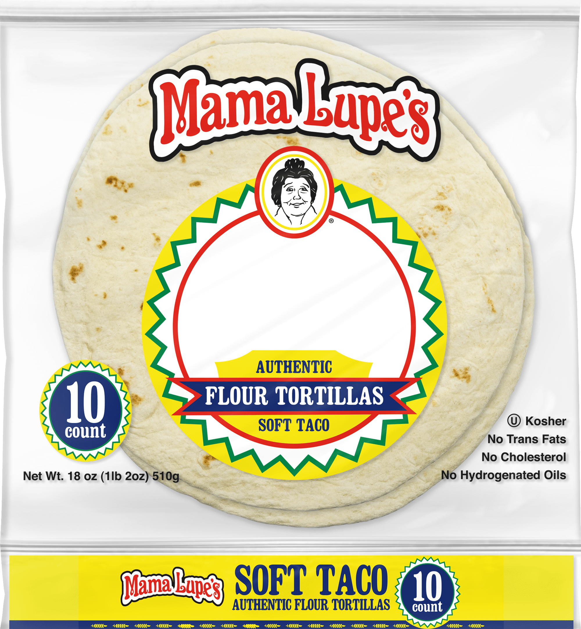 Mama Lupes Flour Tortilla Authentic Soft Taco 18oz