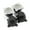 4pcs Matte Black, variant on RhinoTuning 80mm/3.16in OD Wheel Center Caps for American Racing Wheels 98-1212 Chrome