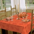 thumbnail image 5 of Autumn Maple Leaf Rectangle Tablecloth 60 Inch X 84 Inch Thanksgiving Orange Tablecover Anti-Wrinkle Waterproof Wipeable Table Cloth for Kitchen/Home Decoration, 5 of 6