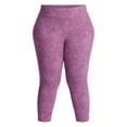thumbnail image 5 of Terra & Sky Women's Plus Size Capri Legging, Sizes 0X-5X, 5 of 5