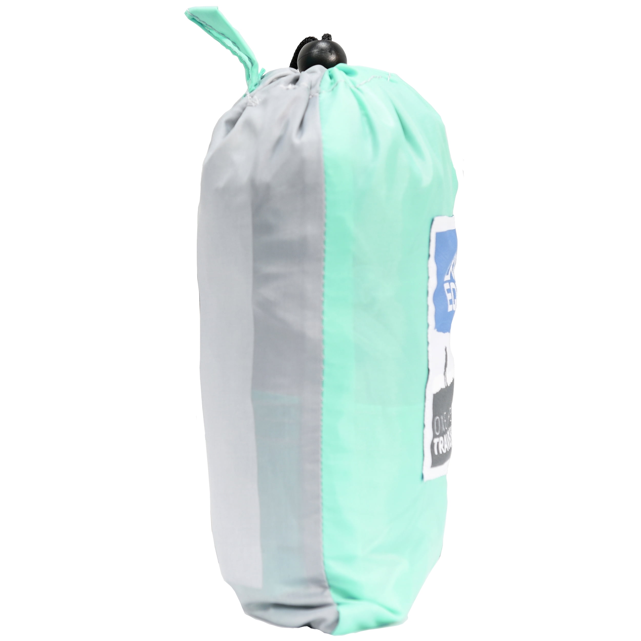 Equip 1 Person Gray and Mint Lightweight Portable Nylon Camping Travel Hammock