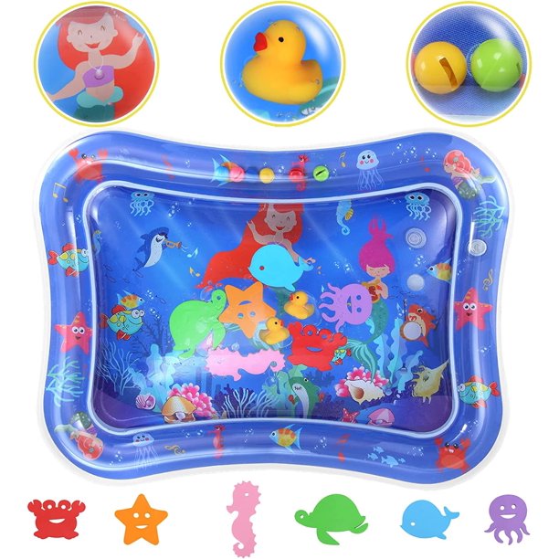 Tummy Time Mat, Premium Baby Tummy Time Activity Mat for 06 Months