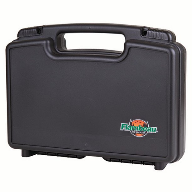 Flambeau Outdoors 1411 Safe Shot 14" Pistol Pack Case, Portable Firearm Storage Accessory