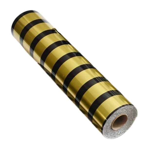 Paneles de pared con espejo a rayas, pegatinas de pared con espejo, decoración creativa de moda para hacer tú mismo. Oro