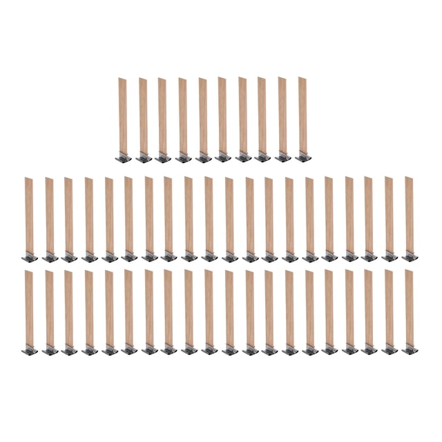 Wooden Candle Wick Set,50pcs Wooden Candle Wicks Candle Wicks Wood Candle Wick Unmatched Quality