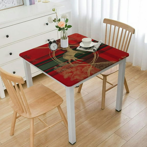 NIJIANKEHAN Holiday Legacy Jacquard Fabric Table Cloth, Holiday, Winter, and Christmas Tablecloth (Holiday Legacy,Rectangular)