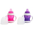 thumbnail image 1 of Munchkin 2 piezas suave transición Trainer Cup, 4 onzas, rosa / púrpura, 1 of 3