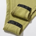 thumbnail image 7 of Besolor Turtleneck Bodysuits for Women Long Sleeve Ribbed Stretch Leotards Tops Fashion Bodysuits Blouse Green, 7 of 7