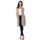 thumbnail image 5 of Chaleco ligero tejido con bolsas color Café AMAD Casual para mujer Talla XL, 5 of 5