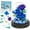 Blue Rose, variant on Flower Bouquet Building Kit for Adults, 588 PCS Animals Flowers Botanical Collection Mini Building Blocks Set, Valentine's Day for Her Mom Women Wife Girlfriend (Bee)