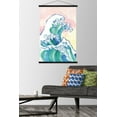 thumbnail image 2 of Watercolor Waves Wall Poster with Magnetic Frame, 22.375" x 34", 2 of 5