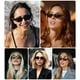 thumbnail image 3 of Gafas de Sol Retro FEISEDY Ovaladas de Ojo de Gato para Mujer B0257, 3 of 6