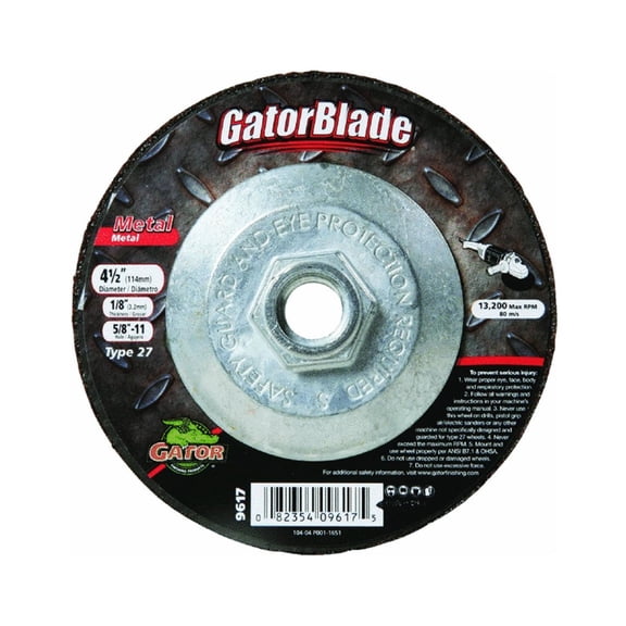 Metal Depressed Center Grinding Wheel