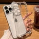 thumbnail image 4 of Funda transparente a prueba de golpes de lujo para iPhone, 15, 14, 13, 12, 11 Pro Max, X, Xs, XR Max, 7, 8 Plus, 4 of 5