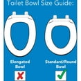 thumbnail image 2 of Carex Elevated Toilet Seat Riser, Universal Fit, Raises 3.5 inches, White, 300 lb Capacity, 2 of 11