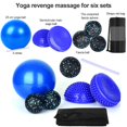 thumbnail image 3 of Suministros De Yoga Pelota De Yoga Pelota De Masaje Semicircular Equipo De Fitness Para Gimnasio En Casa 6 Uds Vogacara OD009820-02, 3 of 7