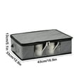 thumbnail image 3 of Coffee Cup Storage Box, Mug Organizer, Tea Cup Storage Bag, Nylon Spandex Material, Large Capacity Cup Holder, Foldable Cup Storage, Zipper Closure, Carrying Handle, 3 of 6