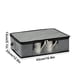 thumbnail image 3 of Organizador de cajas de almacenamiento para tazas de café | Portavasas y portatazas de té con cremallera | Nailon plegable gris | 43x33x13cm | Ahorro de espacio, asas fáciles de transportar, 3 of 6