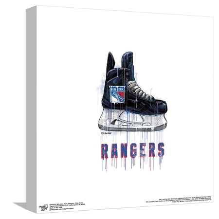 Gallery Pops NHL New York Rangers – Drip Skate Canvas Wall Art Unframed Version 12 x 12 Gallery Pops NHL New York Rangers – Drip Skate Canvas Wall Art Unframed Version 12 x 12