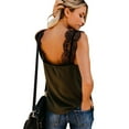 thumbnail image 3 of Débardeur Camisole en Dentelle pour Femme Rose/noir/vert One More Night, 3 of 4