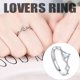 thumbnail image 1 of Anillos para mujer, regalos para mujer, anillo de pareja de caballero y princesa, adecuado para compromiso y matrimonio, anillo de moda., 1 of 2