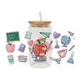 thumbnail image 1 of UV DTF Transfers Stickers Crystal Label Crystal Sticker 16oz Glass X1y Cup, 1 of 8