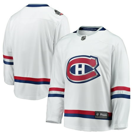 Portugal Away Jersey - Montreal Canadiens Fanatics Branded 2017 NHL 100 Classic Breakaway Blank Jersey - White