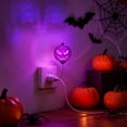 thumbnail image 6 of FEOLGEHLY Halloween Lights, Pumpkin Projector Lamp, Halloween Decorations for Home, Halloween Party Decorations, LED Ghost Silhouette Light, USB Powered for Bedrooms, Living Areas (Purple), 6 of 7