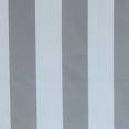 thumbnail image 4 of Corsica Stripe Indoor/Outdoor Curtain Panel 50" x 96" in Alloy Grey, 4 of 4