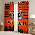 thumbnail image 2 of Erosebridal Sports Theme Curtains for Living Room,American Football Blackout Curtains Set of 2(38x54),Cincinnati Curtains and Drapes(38x54) For Kids Boys,Microfiber Bedroom Decorative, 2 of 6