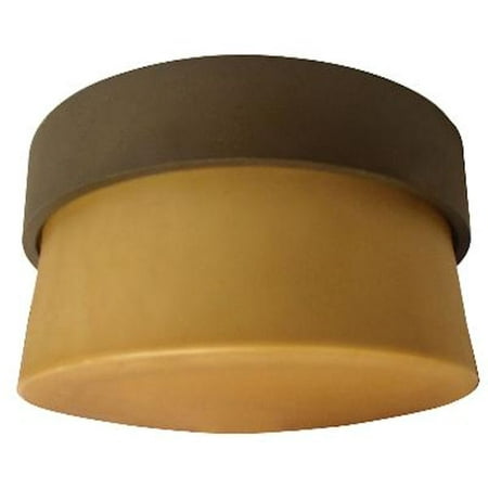 American Fluorescent ARMF1F13RBECT Flush Mount Oil Rubbed Bronze (Best Flush Mount Albums)