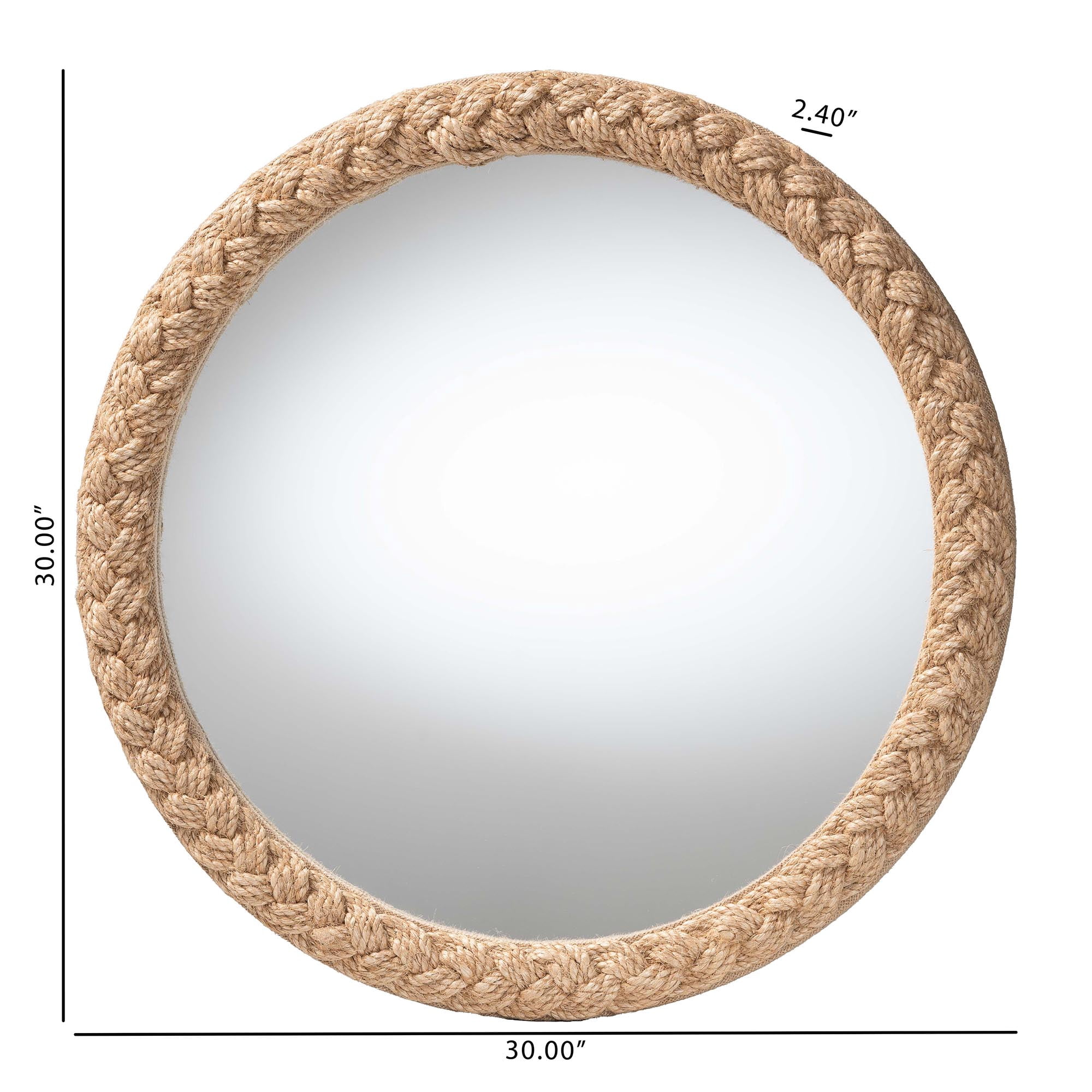 bali & pari Shara Coastal Mirror, Natural