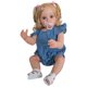 thumbnail image 3 of Muñeca de silicona Material didáctico 3D Prop Muñeca pintada a mano para niños Regalos (Marrón) Likrtyny juguetes de los niños, 3 of 8