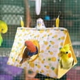 thumbnail image 4 of Bird Nest House Bed Hut Cage Parrot Hammock for Conures Parrot Cockatiels Lovebird Canary Finch Parakeet Cave Hanging Tent Sleeping Bird Nest Snuggle House Accessories, 4 of 8