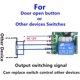 thumbnail image 1 of Interruptor remoto inalámbrico 433Mhz DC 12V 1Ch, con controles remotos de transmisor Rf, 1 pieza LingWen 9024715519160, 1 of 1