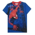 thumbnail image 1 of Playera Movis Talla 10 Para Niño Spiderman Azul, 1 of 1
