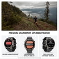 thumbnail image 3 of Garmin fēnix 8 Pro, 47mm, AMOLED Display, Premium Connected Multisport GPS Smartwatch, inReach® Technology, Sapphire, Titanium with Graphite/Black Silicone Band, 3 of 7