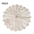 thumbnail image 2 of Lace Spider Web Tablecloth for Halloween Round Table Decoration 15 Inch, 2 of 11