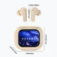 thumbnail image 2 of Wireless Earbuds, Touchs Screen Bluetooth Headset Touchs Control Wireless Bluetooth 5.4 Headphones Touchs Screen Bluetooth Sport Wireless Bluetooth Headpho Earbuds Noise Cancelling, 2 of 8
