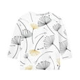 thumbnail image 5 of Girls 3/4 Sleeve T-shirts Crew Neck Colorblock Casual Fashion Raglan Tee Tops 3-14 Years Tshirts for Boys (11 Years, Gray 03), 5 of 5