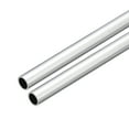 thumbnail image 1 of 6063 Aluminio Redondo Tubo, 10mm OD 8mm Interior Diámetro 200mm Longitud Tubería Tubo para Industria Bricolaje Proyectos, 2uds, 1 of 5