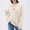 Beige, variant on LVHAOGJOB Womens Christmas Sweaters Long Sleeve Tops Warm Winter Blouse for Ladies Graphic