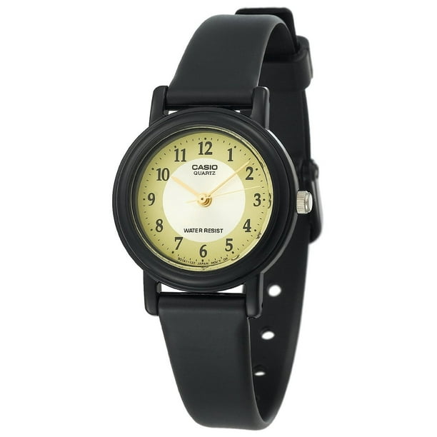 casio black analog
